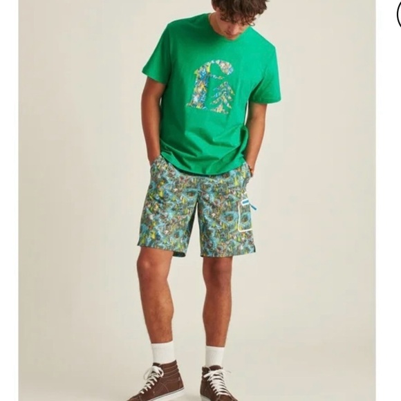 Fielder by Bonobos hybrid short/swim trunks. Zip pocket. Mesh lined. EUC. Fun - Picture 2 of 12